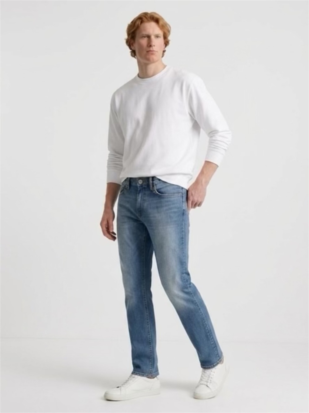 Classiccore Preppy Streetwear Gap 1969 Light Blue Denim Skinny Fit Jeans 31x32